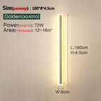 Outdoor Wall Lamp IP65 Waterproof Corridor Staircase Lamp LED Long Wall Lamp Outdoor Balcony Lamp Entrance Villa Garden Light