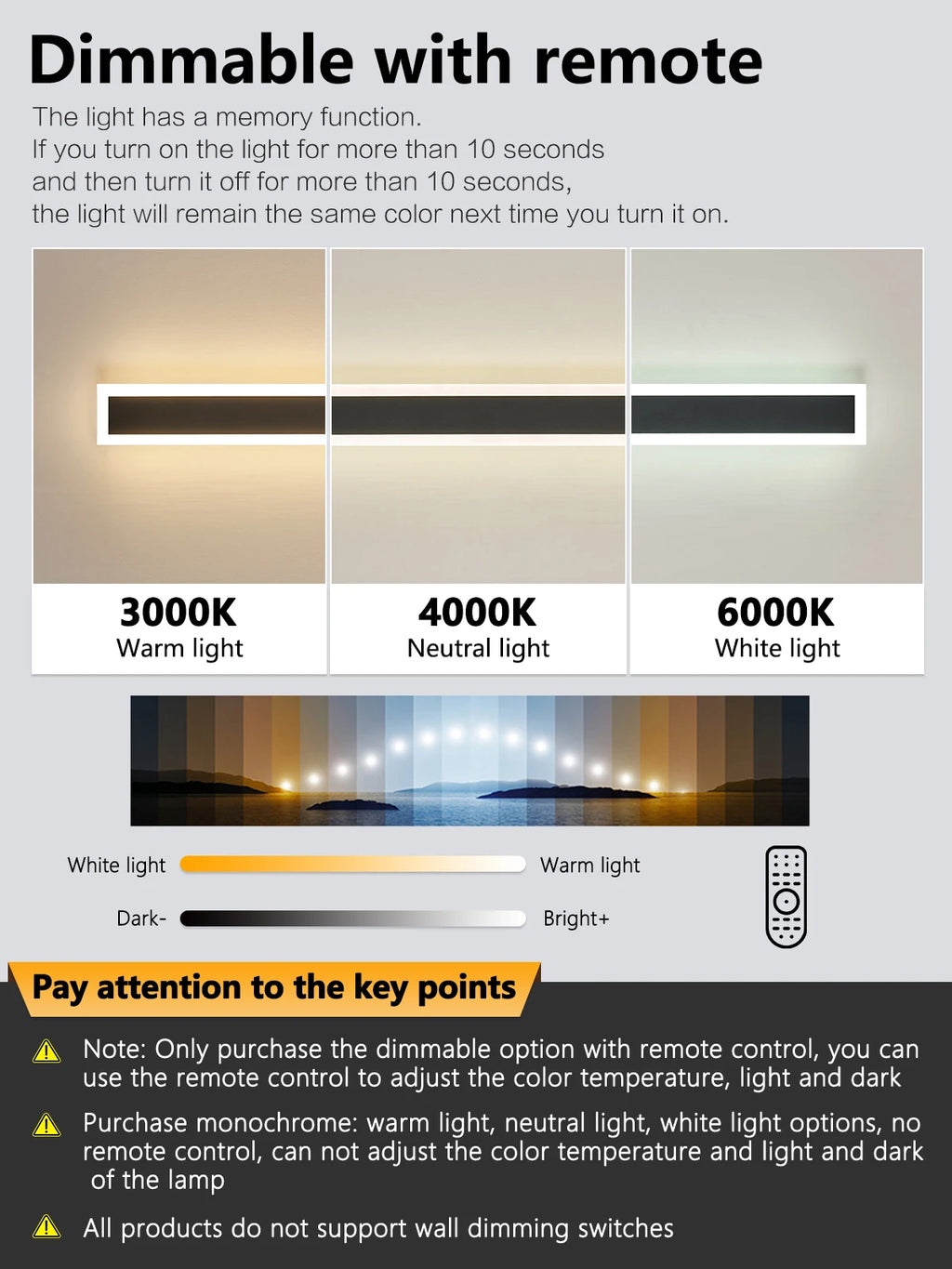 Outdoor Wall Lamp IP65 Waterproof Corridor Staircase Lamp LED Long Wall Lamp Outdoor Balcony Lamp Entrance Villa Garden Light