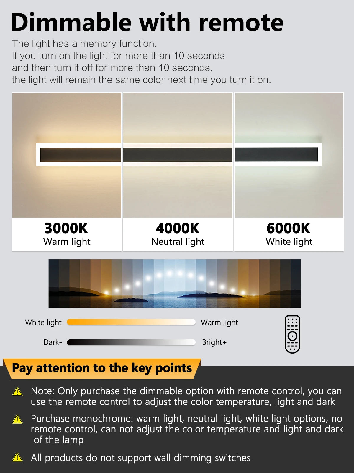 Outdoor Wall Lamp IP65 Waterproof Corridor Staircase Lamp LED Long Wall Lamp Outdoor Balcony Lamp Entrance Villa Garden Light