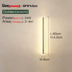 Outdoor Wall Lamp IP65 Waterproof Corridor Staircase Lamp LED Long Wall Lamp Outdoor Balcony Lamp Entrance Villa Garden Light