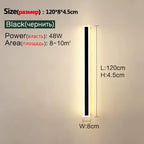 Outdoor Wall Lamp IP65 Waterproof Corridor Staircase Lamp LED Long Wall Lamp Outdoor Balcony Lamp Entrance Villa Garden Light