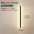 Outdoor Wall Lamp IP65 Waterproof Corridor Staircase Lamp LED Long Wall Lamp Outdoor Balcony Lamp Entrance Villa Garden Light