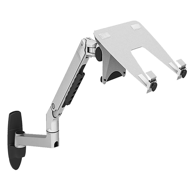 V62WT Aluminum Alloy Mechanical Spring Arm Wall Mount Laptop Holder Full Motion Laptop Mount Arm Monitor Holder Laptop Stand